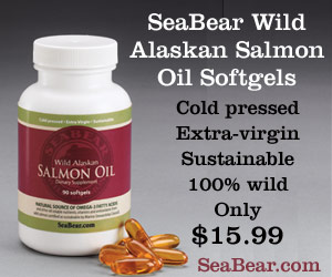SeaBear Wild Salmon - Salmon Oil Softgels 300x250
